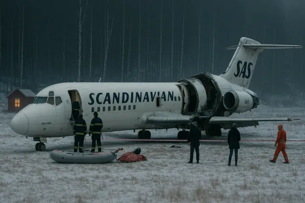 Чудо в Готтрёре: Как рейс 751 избежал катастрофы благодаря шведской педантичности